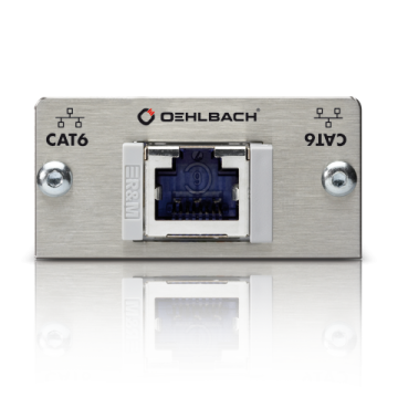 CAT 6 multimedia tray, LSA